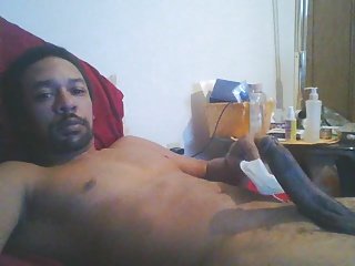 hladil mé Big black dick & amp; Cumming sledování videa jsem udělal