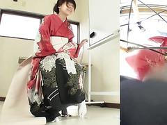 Subtitled Japanese Kimono Pee Verzweiflung Misserfolg in HD