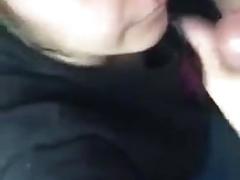 Date gets A Messy Facial In The Car