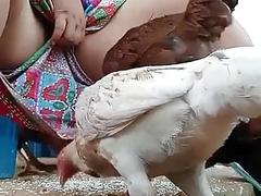 Must watch desi bhabi feeding hen