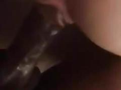 Femme prenant bbc sperme sur le cul et la chatte
